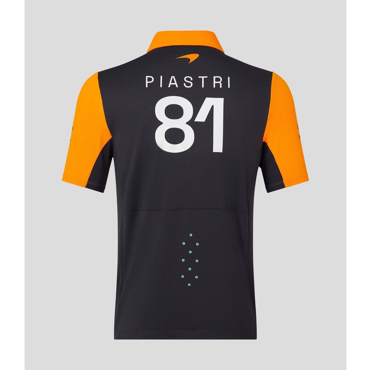 McLaren polo, Castore, Oscar Piastri, orange