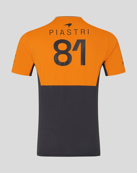 McLaren t-shirt, Castore, Oscar Piastri, gray - FansBRANDS®