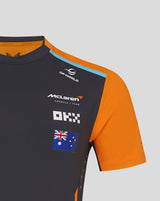 McLaren t-shirt, Castore, Oscar Piastri, gray - FansBRANDS®