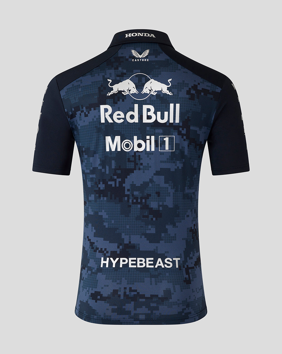 レッドブル・レーシング 2025支給品ポロシャツ(HYPEBEAST) Red Bull Racing X HYPEBEAST Polo, 2025, blue – FansBRANDS® - COM