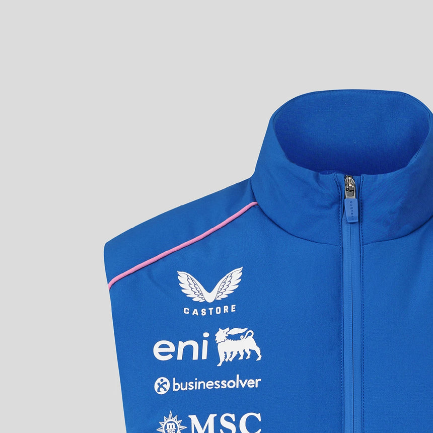 Alpine gilet, team, blue