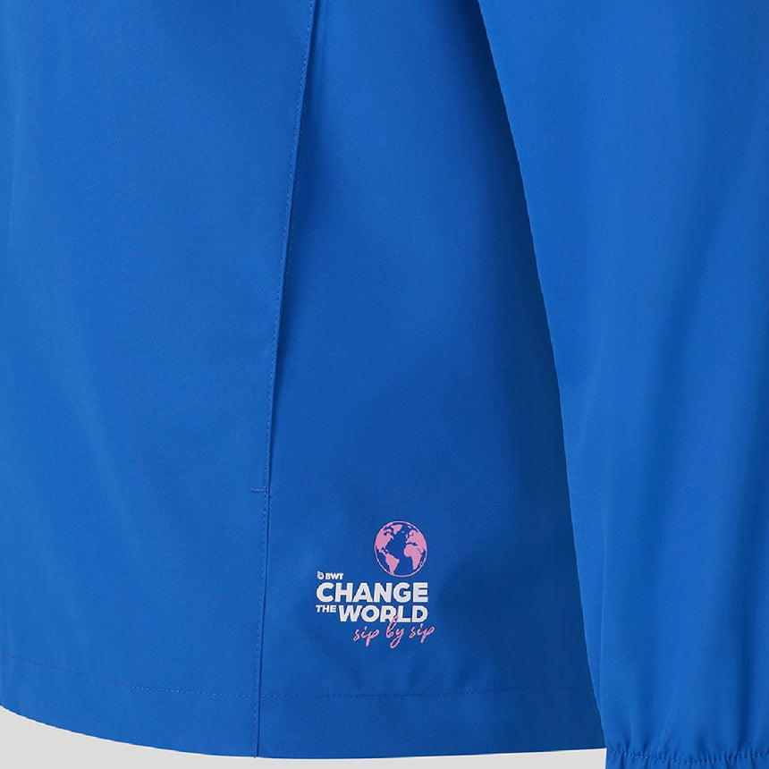 Alpine rain jacket, team, blue, 2026