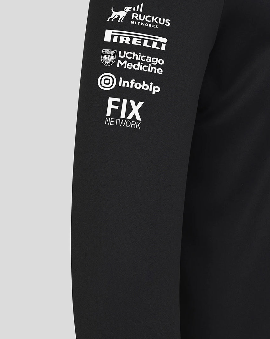 Haas F1 sweatshirt, quarter zip, team, black