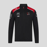 Haas F1 softshell jacket, team, black