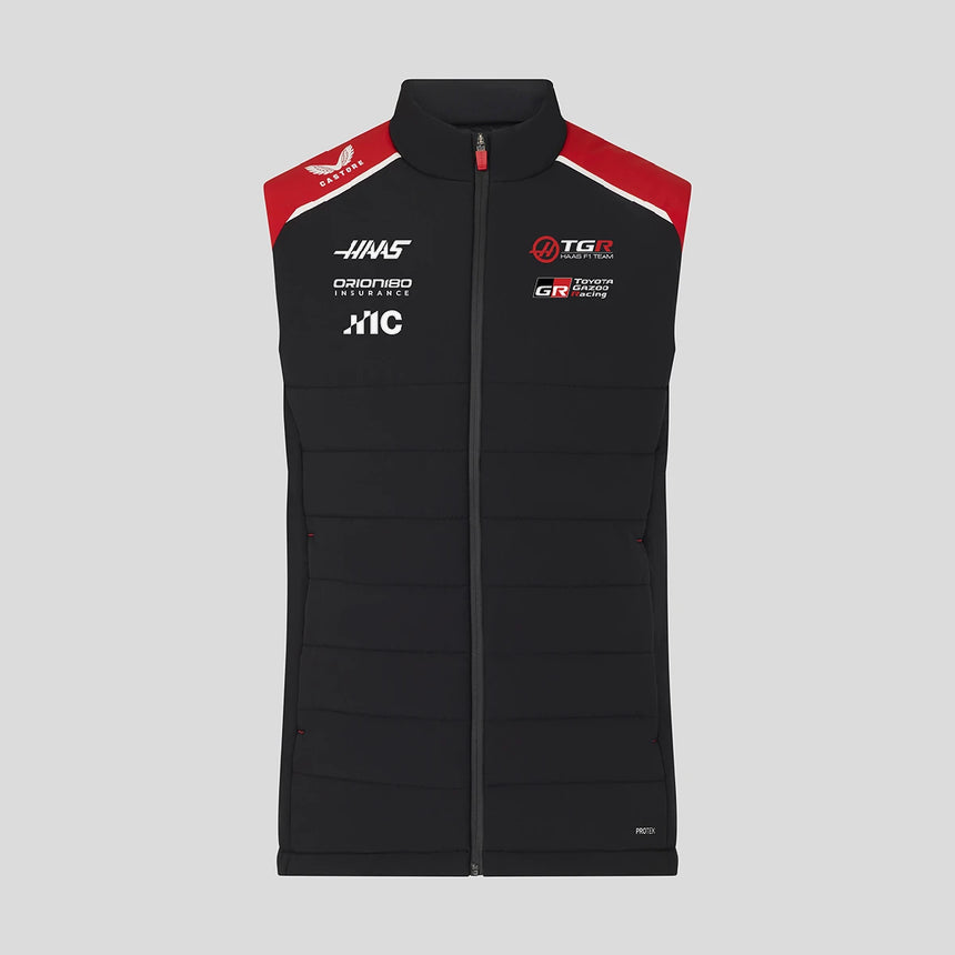 Haas F1 gilet, team, black