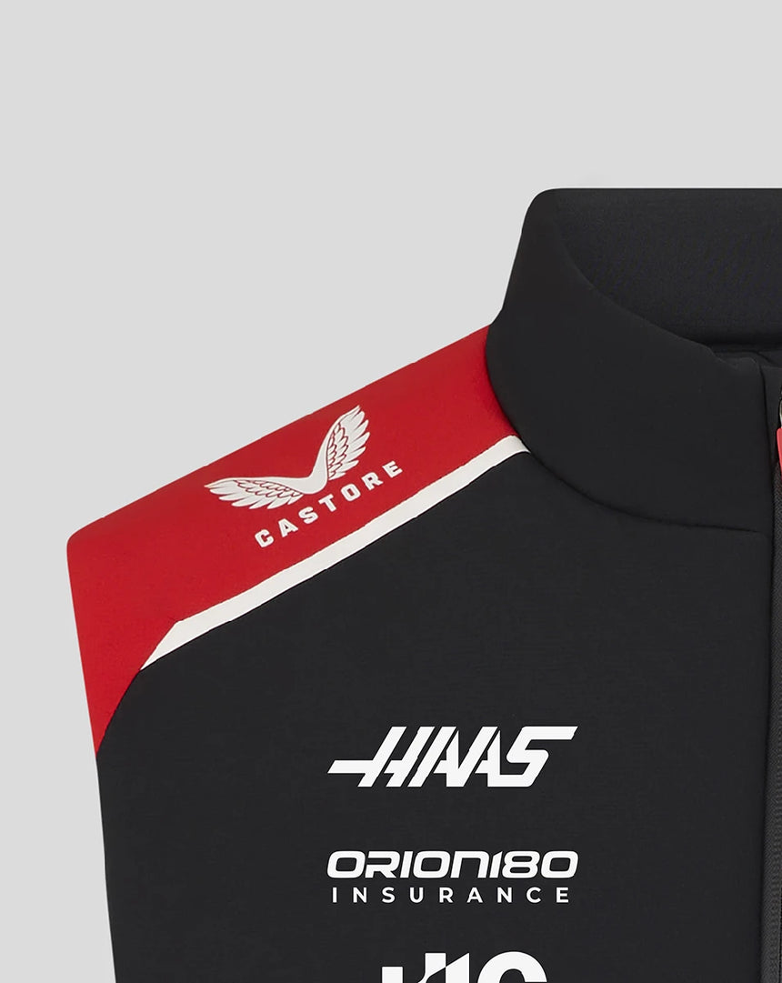 Haas F1 gilet, team, black
