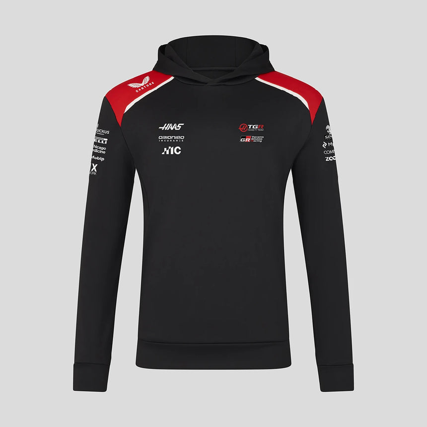 Haas F1 hoodie, team, black