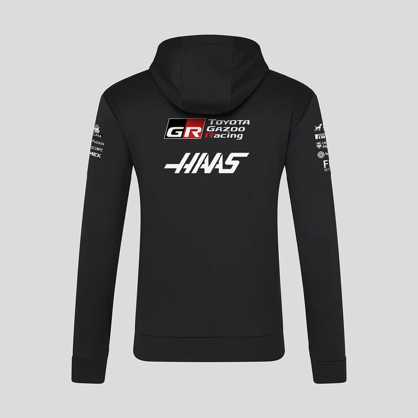 Haas F1 hoodie, team, black