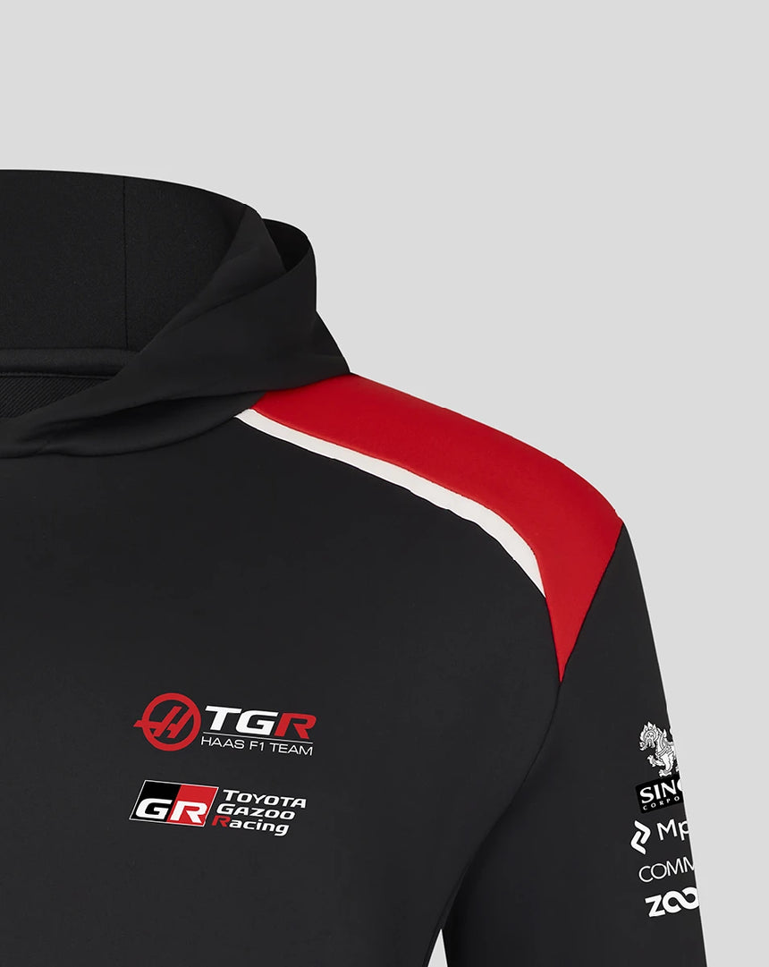Haas F1 hoodie, team, black