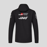 Haas F1 rain jacket, team, black