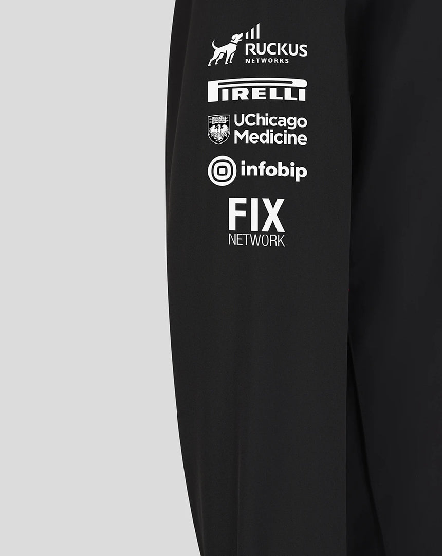 Haas F1 rain jacket, team, black