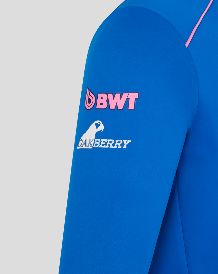 Alpine Sweatshirt, team, quarter zip, blue