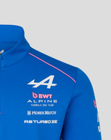 Alpine Sweatshirt, team, quarter zip, blue