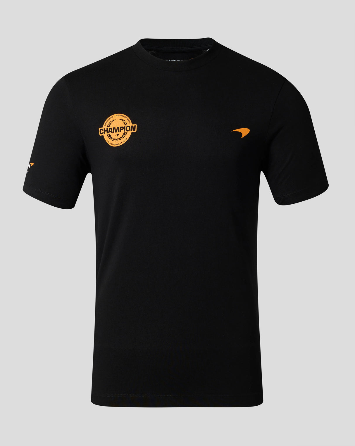 McLaren t-shirt, Lando Norris, World Champion 2025, Special Edition, black