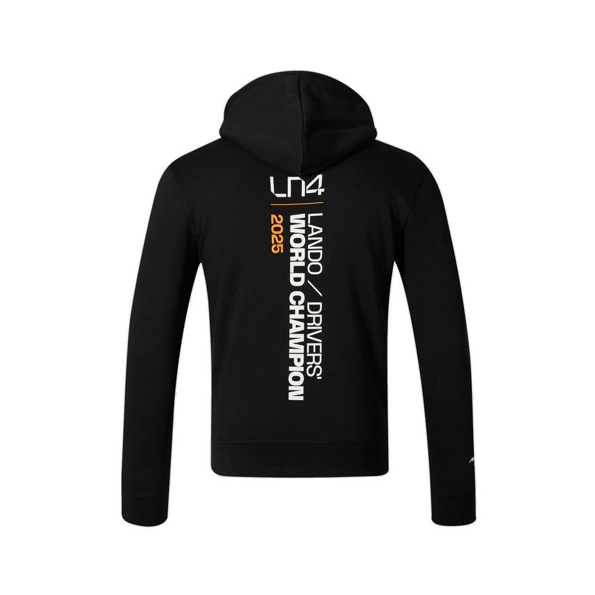 McLaren hoodie, Lando Norris, World Champion 2025, Special Edition, black