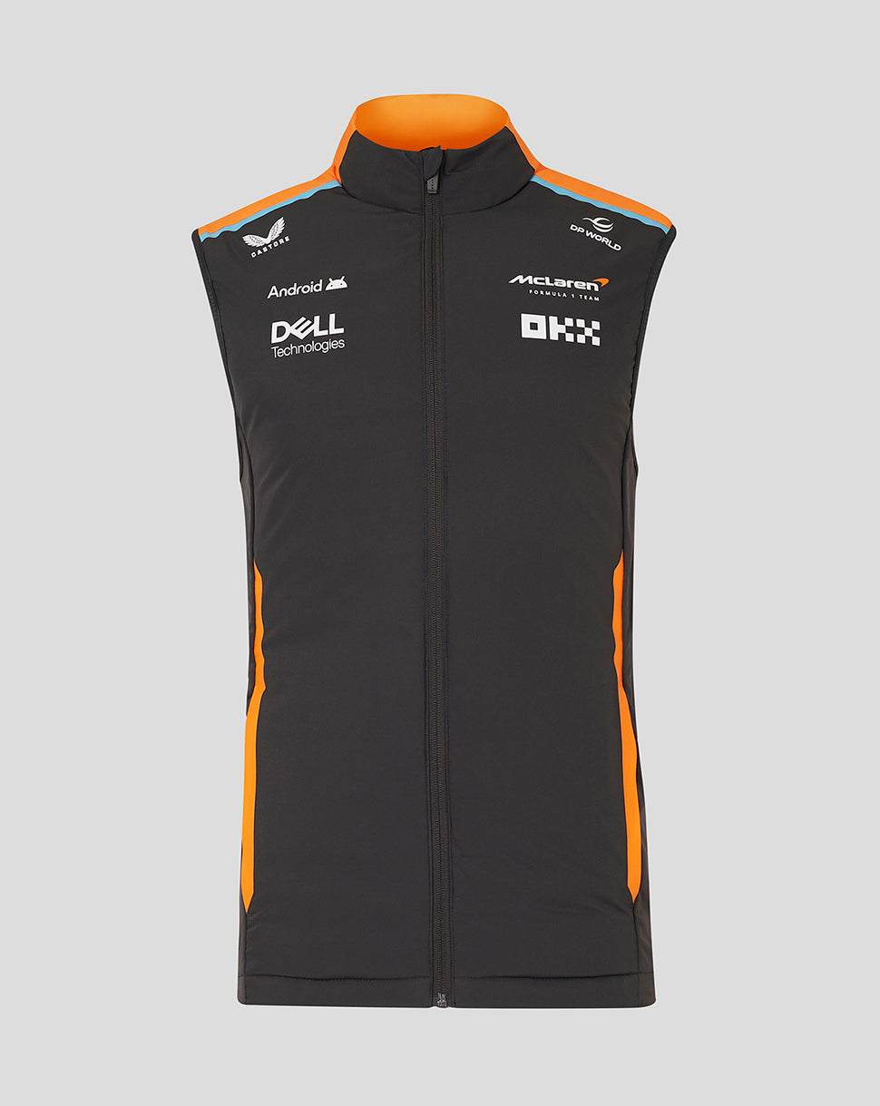 McLaren gilet, Castore, team, Hybrid, gray, 2024