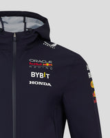 Red Bull jacket, Castore, team, water resistant, blue, 2024