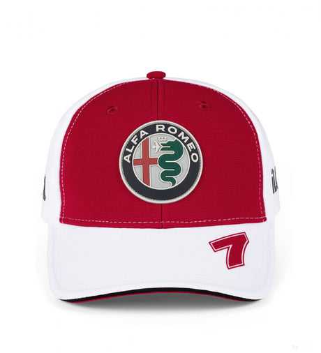 Alfa Romeo Baseball Cap, Kimi Raikkönen, Adult, Red, 2021 - FansBRANDS®