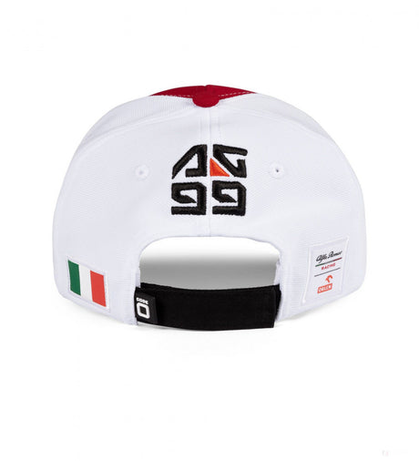 Alfa Romeo Baseball Cap, Antonio Giovinazzi, Adult, Red, 2021 - FansBRANDS®