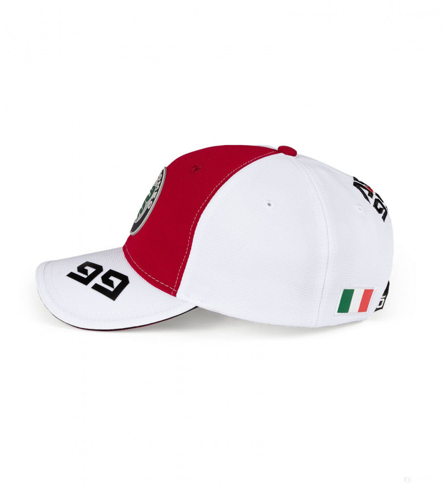 Alfa Romeo Baseball Cap, Antonio Giovinazzi, Adult, Red, 2021 - FansBRANDS®