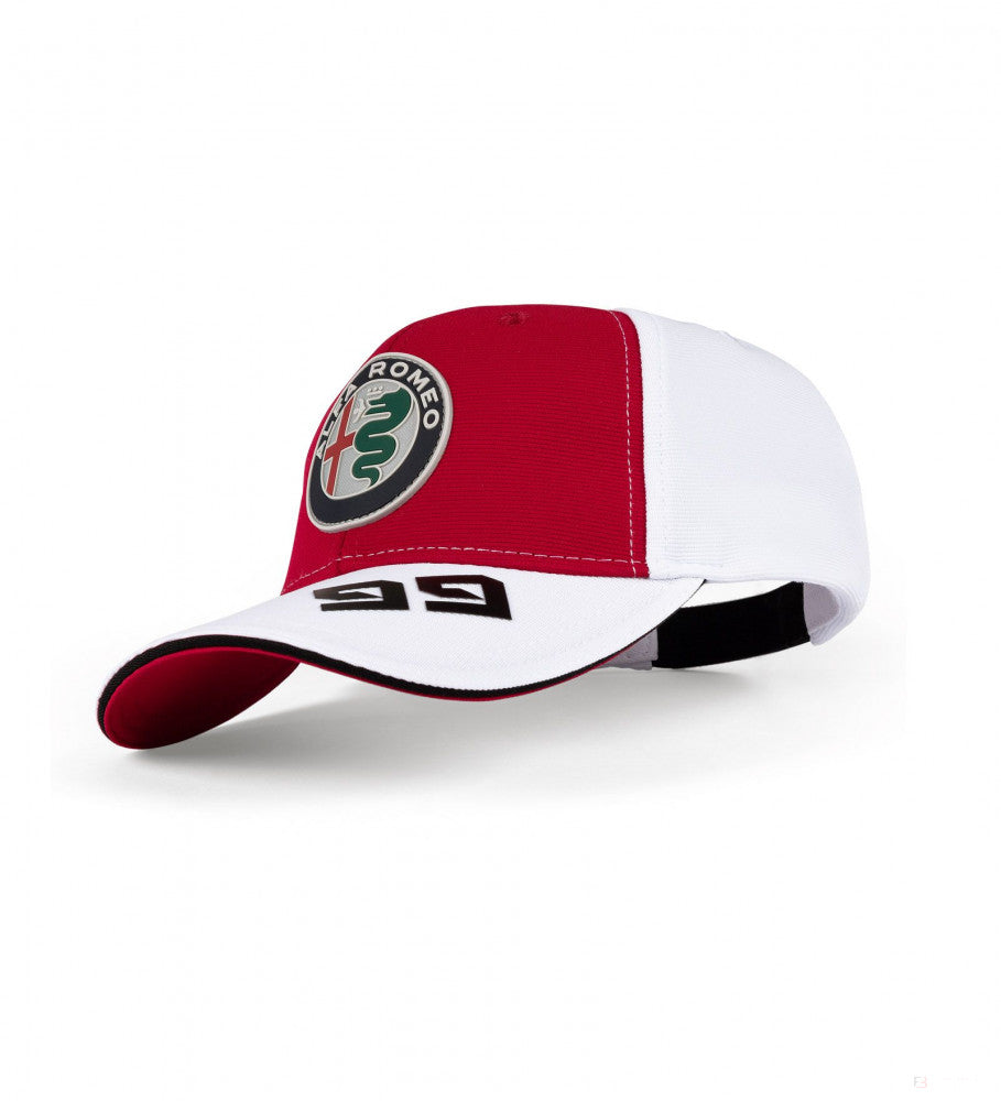 Alfa Romeo Baseball Cap, Antonio Giovinazzi, Adult, Red, 2021 - FansBRANDS®