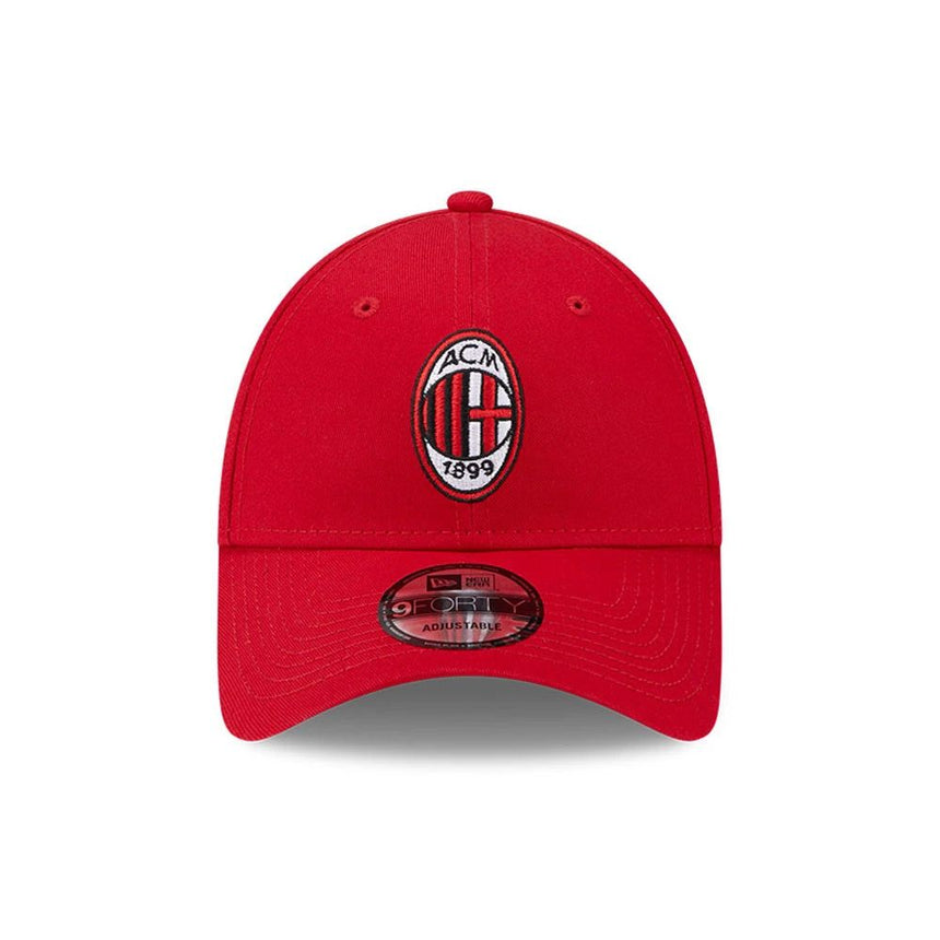 Gorra de béisbol 9FORTY del AC Milan, roja