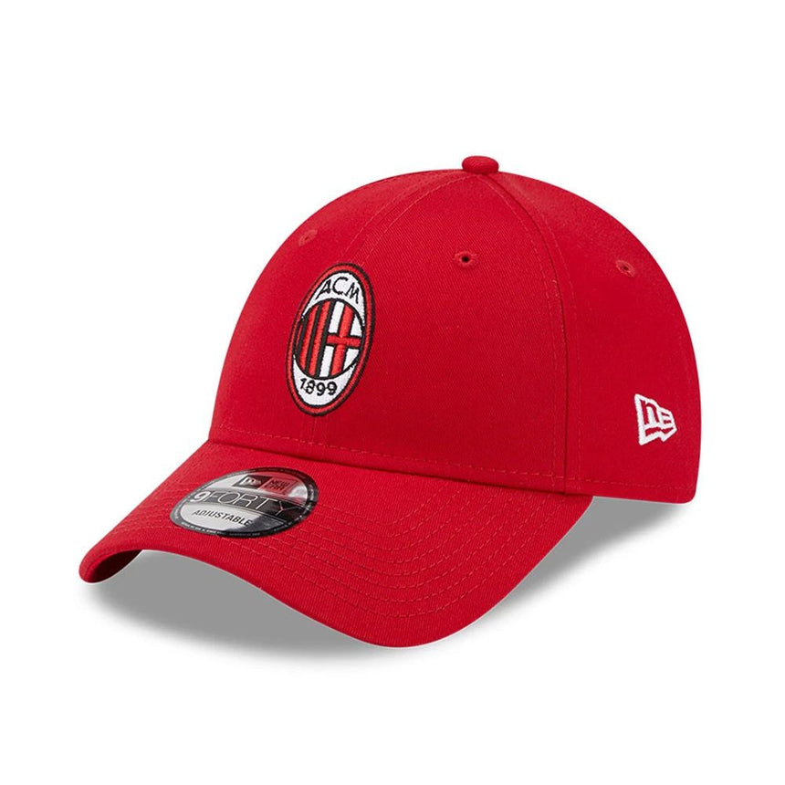 Gorra de béisbol 9FORTY del AC Milan, roja