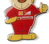 Imán para nevera Ferrari, osito de peluche, rojo, 2016