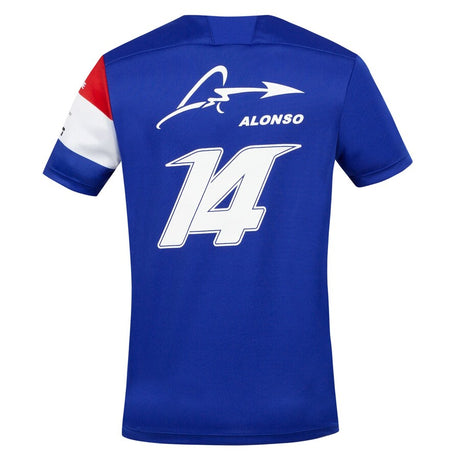 Alpine T-shirt, Fernando Alonso 14 Team, Blue, 2021