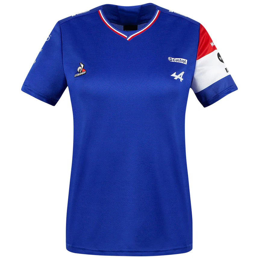 Camiseta Alpine para mujer, equipo Fernando Alonso 14, azul, 2021