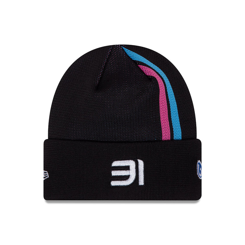 Gorra Alpine, New Era, Esteban Ocon, gorro, Niños, negro, 2024