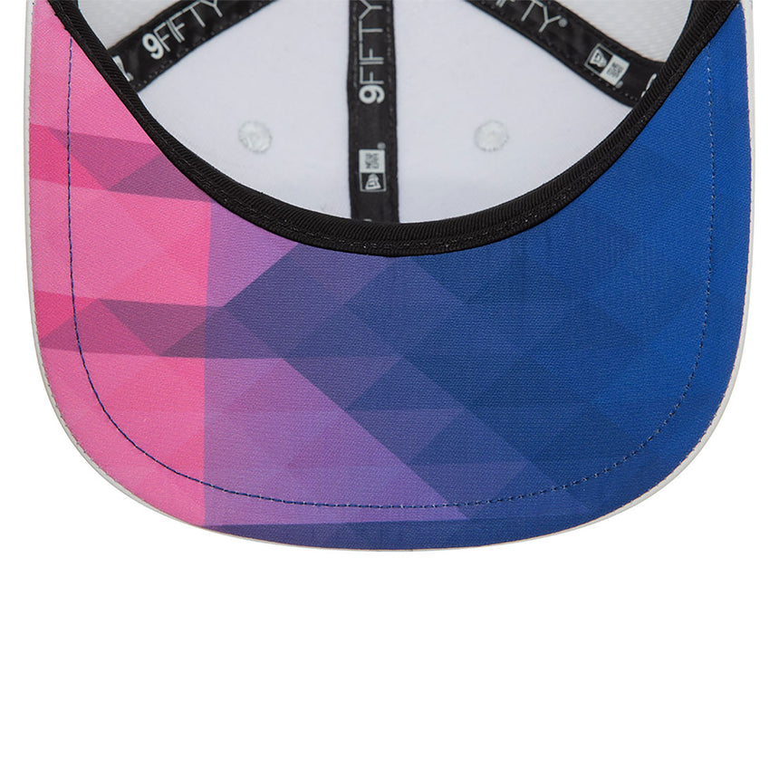 Gorra alpina, New Era, Pierre Gasly, 9FIFTY, Adulto, Blanco, 2024