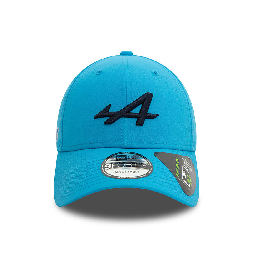 Gorra Alpine, NEW ERA, 9FORTY, essential, repreve, azul