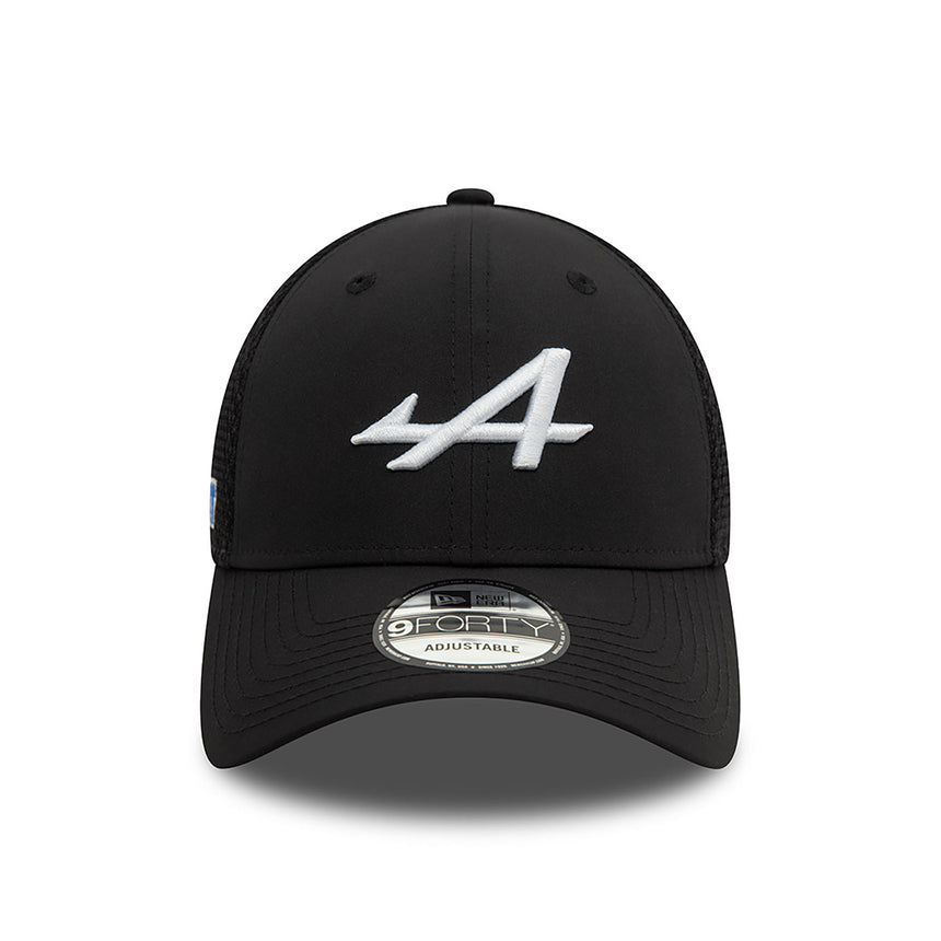 Gorra Alpine, New Era, Team, 9FORTY, Adulto, Negro, 2024