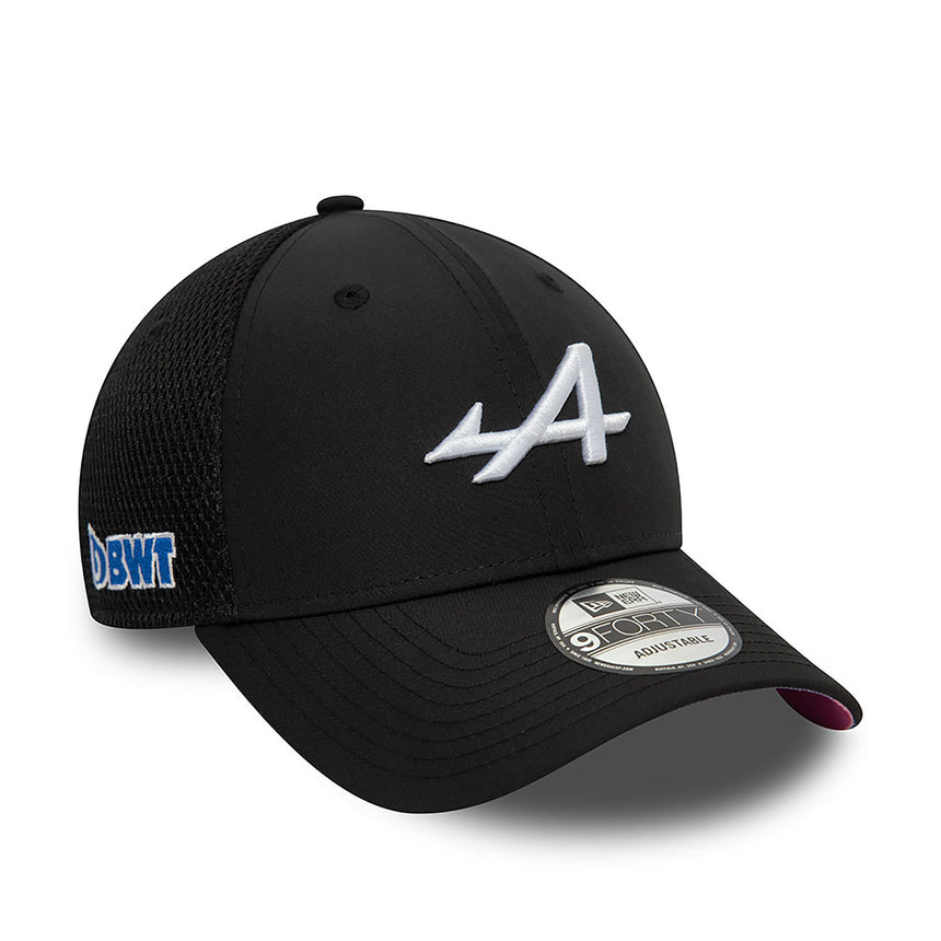 Gorra Alpine, New Era, Team, 9FORTY, Adulto, Negro, 2024