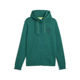 Aston Martin jacket, hooded, essential, green