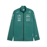 Aston Martin softshell jacket, team, Puma, green, 2026