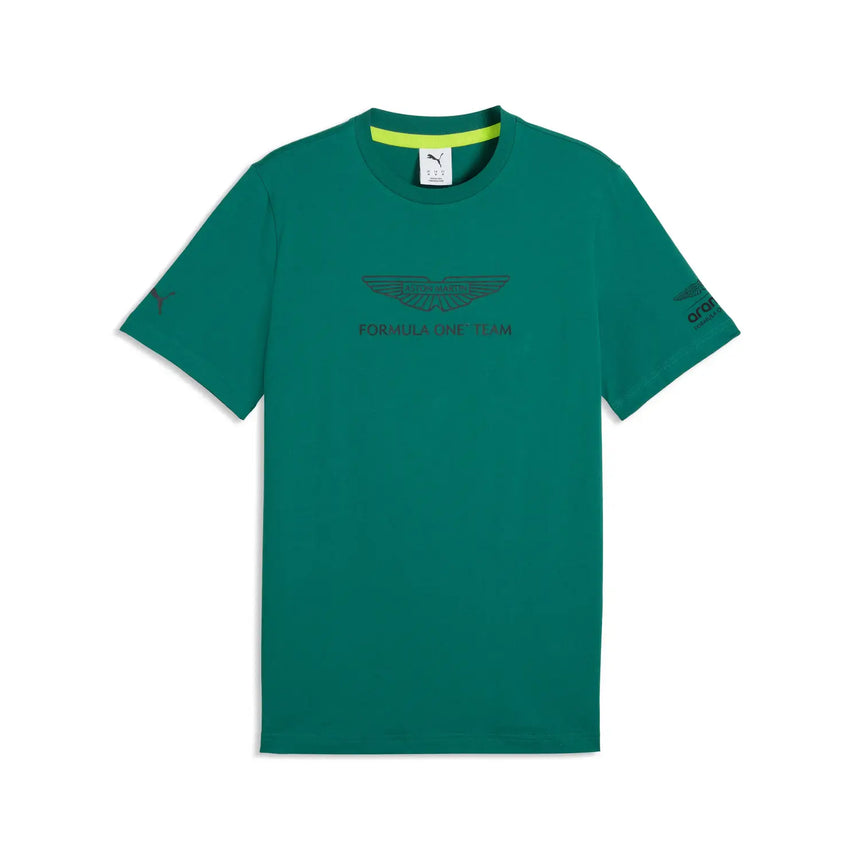 Aston Martin t-shirt, Essential, big logo, green