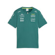 Aston Martin t-shirt, team, womens, Puma, green, 2026