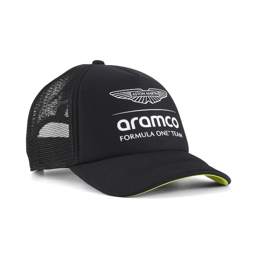 Aston Martin trucker cap, black