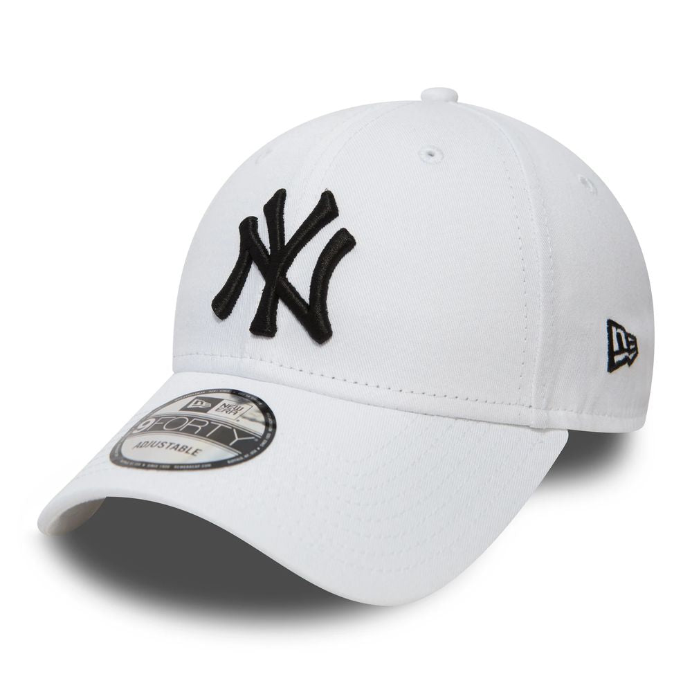 New York Yankees 9FORTY Baseball Cap, white and black