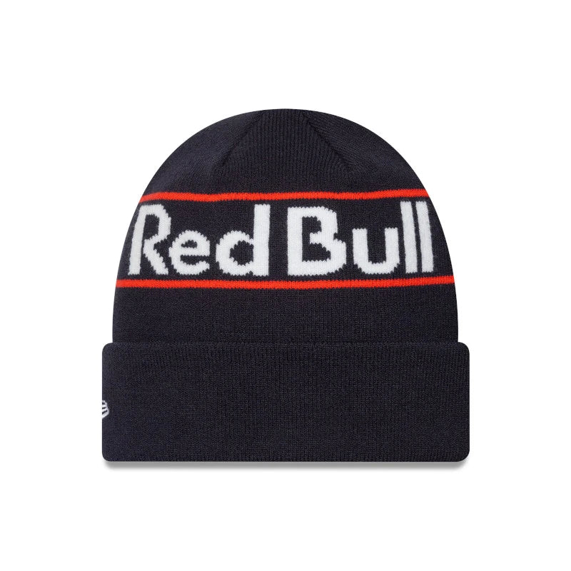 Red Bull Racing Team Wordmark Cuff Knit Cap, White