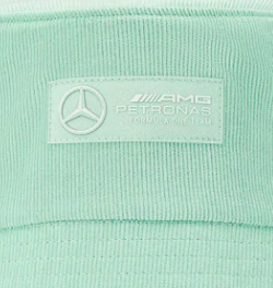 Sombrero de pescador Mercedes Retro de pana, color menta