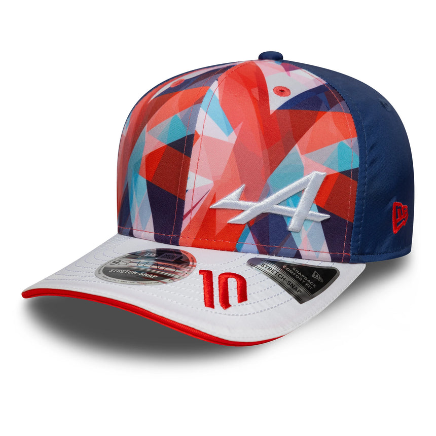 Gorra Alpine Pierre Gasly 9SEVENTY, blanca 🔥