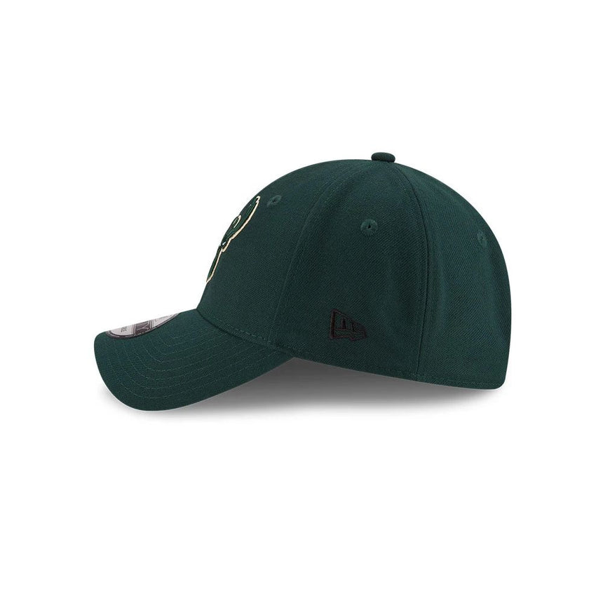 Gorra de béisbol de los Milwaukee Bucks, verde