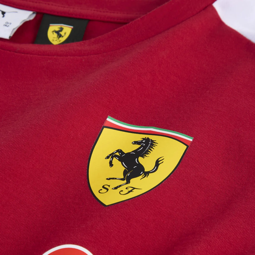 Camiseta del equipo Ferrari para niños 🔥
