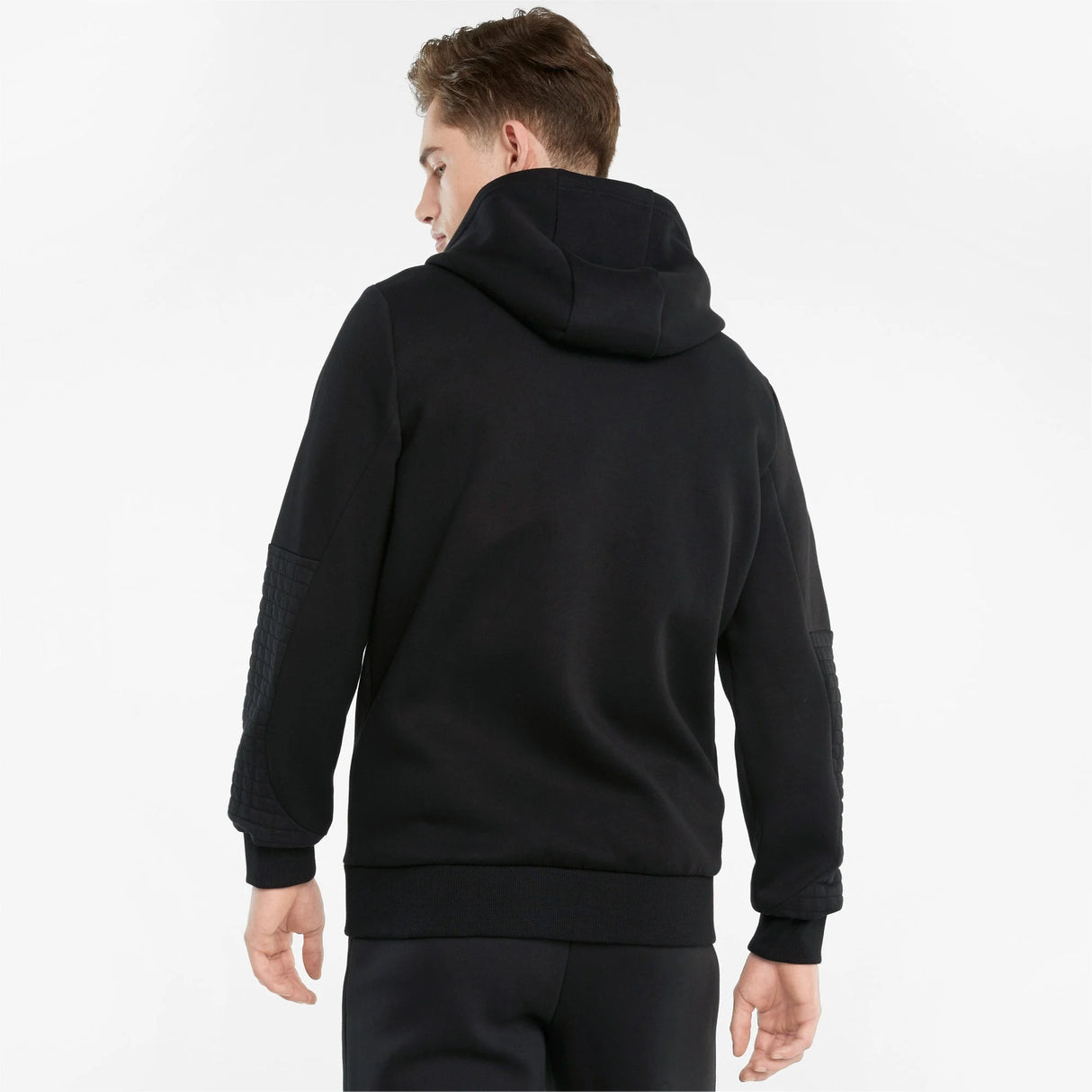 BMW Hoodie, Puma BMW MMS Full-Zip, Black, 2021