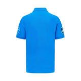 Polo Mercedes George Russell para hombre, azul