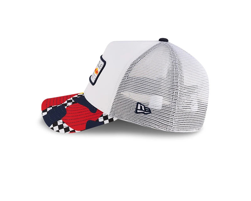 Red Bull Racing Abstract EF Trucker Cap, White