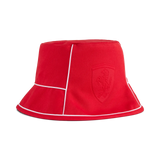 Ferrari bucket hat, race premium, red